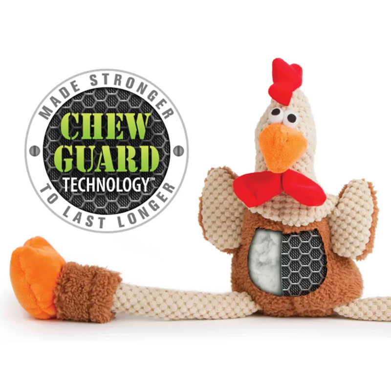 Skinny Rooster has Chew Guard technology